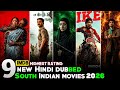 Top 9 New 2026 South Indian Movies In Hindi Suspense Thriller Movies Hindi Dubbed