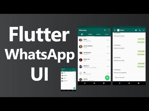 WhatsApp UI Flutter Hindi