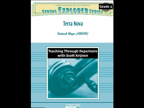 Teaching Through Repertoire - Terra Nova by Richard Meyer, Cello Track w/Scott Krijnen