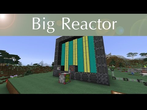 Minecraft Tutorial: Big Reactors - Rednet Controller - easy explained [English]