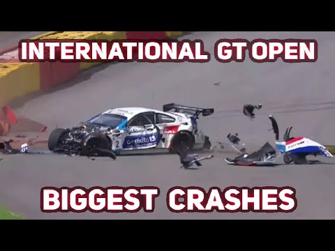 International GT Open Biggest Crashes Compilation