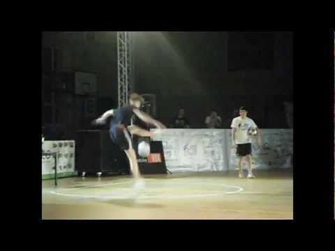 Tobias Becs amazing NT Against Gunther Celi On Lubasz Freestyle Night 2013