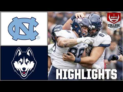 Fenway Bowl: UConn Huskies vs. UNC Tar Heels | Full Game Highlights | ESPN College Football