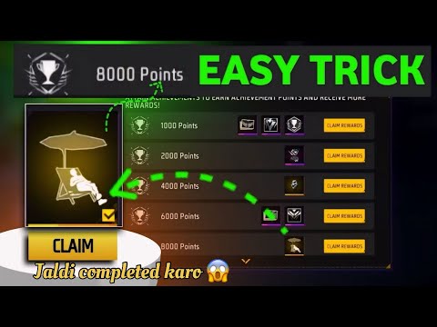 Complete Achievement Mission In 1 days Achievement Mission Completed |Free Fire new Event