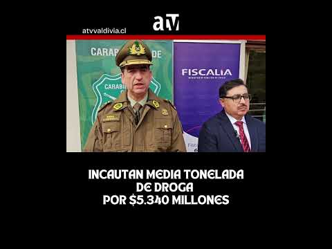 INCAUTAN MILLONES EN DROGA EN LOS RÍOS