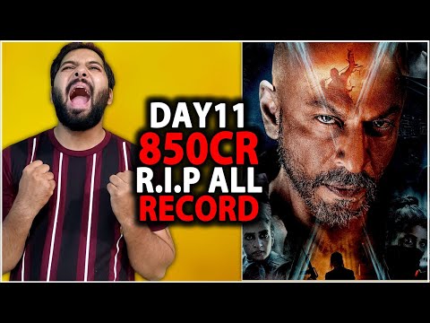 Jawan Day 11 Final Worldwide Box Office Collection | Jawan Box Office Collection | Shahrukh Khan