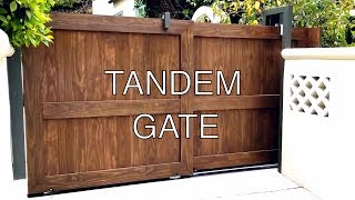 Accoya Tandem Gate | Mulholland Security Los Angeles 1.800.562.5770