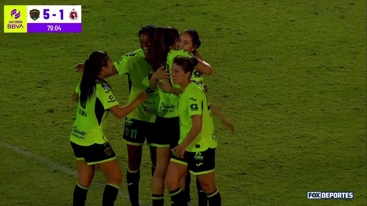 GOL DE BLANCA SOLÍS | FC Juárez 5-1 Xolas | Jornada 9 | Liga MX Femenil 2026