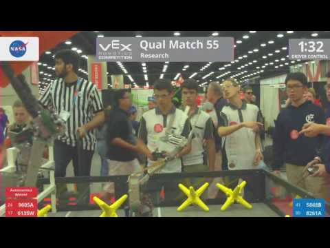 2017 VRC Res Q55 - 9605A 6135W vs 5868B 8261A - 46 to 15