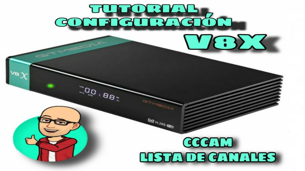 Watch GTMEDIA V8X (NOVA) TUTORIAL DE CONFIGURACIÓN, LISTA DE CANALES, INSERTAR LINEA CCCAM , GUIA INICIO. Now GTMEDIA V8X (NOVA) TUTORIAL DE CONFIGURACIÓN, LISTA DE CANALES, INSERTAR LINEA CCCAM , GUIA INICIO.