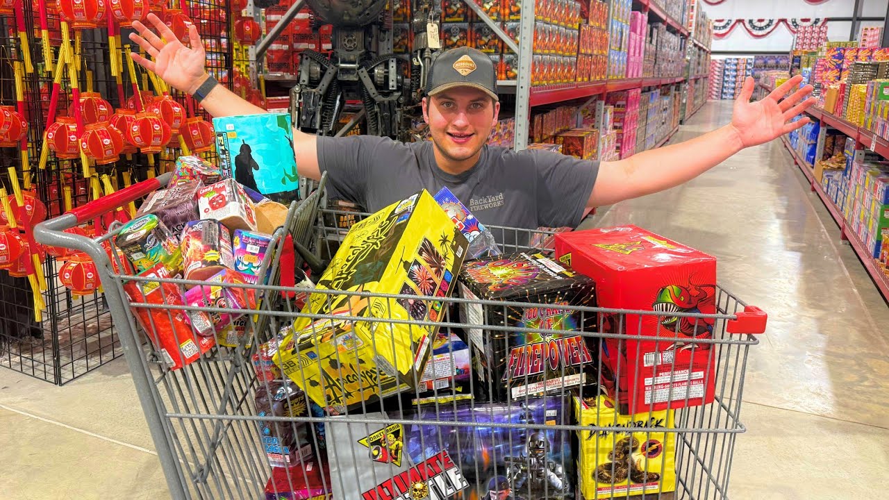 AFFORDABLE FIREWORK SHOPPING IN 2025!