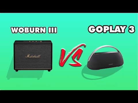 So Sánh Loa Marshall Woburn 3 và Go Play 3 / Ngang Nhau Về Công Suất , Bạn Sẽ Chọn Sản Phẩm Nào ?