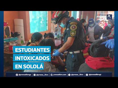 Más de 350 estudiantes son atendidos por intoxicación alimentaria en centro educativo de Sololá