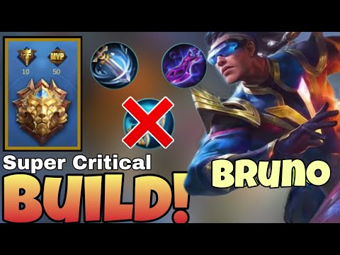BRUNO BEST BUILD 2020 IN MOBILE LEGENDS | ALL TIME BUILD