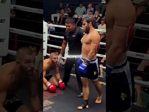 Ele desrespeitou seu oponente e foi desclassificado 😱 #ufc #mma
