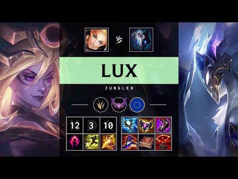 Lux Jungle vs Kindred - EUW Master Patch 25.15