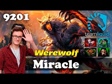 Miracle Lycan Werewolf | 9201 MMR Dota 2