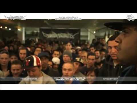 Sebbe från Kartellen battlar (mordhotar) Allyawan