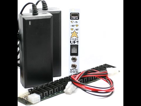 Synthrotek Power UP PCB and Panel - Eurorack Power Supply Module PCB Set Bild 4