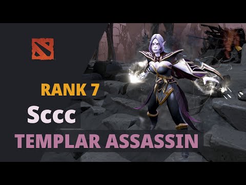 Sccc (Rank 7) plays Templar Assassin Dota 2 Full Game