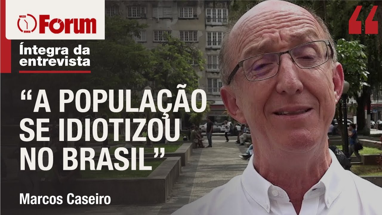 Marcos Caseiro fala de Ozempic, defende educação crítica, leitura e menos redes sociais