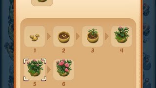 How to get Peony Flower max level Part 2 / Merge Mansion