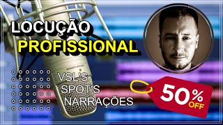 Eu vou fazer sua narração e edição.