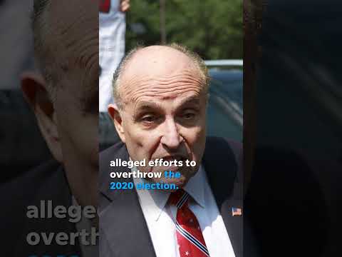 Rudy Giuliani arrested, booked on Georgia election interference charges Shorts