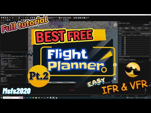 Msfs2020*Create easy IFR or VFR Flight plans using Little NavMap*Great for Beginners/Advanced users!
