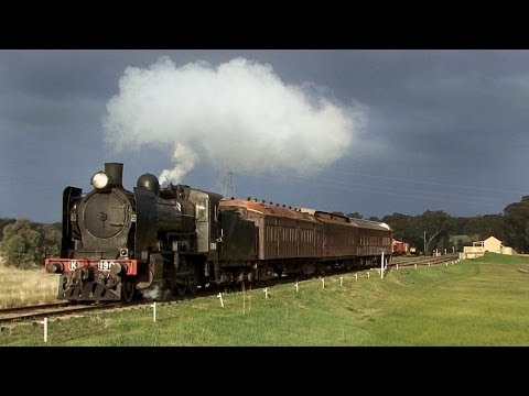 Vintage Steam Train in the Goldfields: Australian Trains