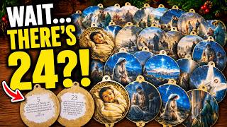 DIY Christian Advent Calendar | Countdown to Christmas with Nativity Ornaments