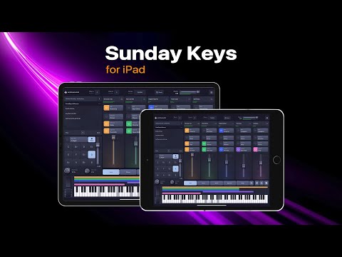 Sunday Keys App for iPad - Worship Keys Software for iPad