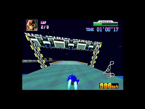 F-Zero X Rainbow Road Non-Technique Run 1:57:523 NTSC