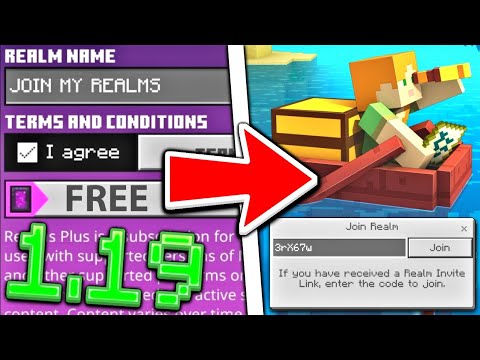 How To Make Realms For MCPE 1.19! - Minecraft Bedrock Edition