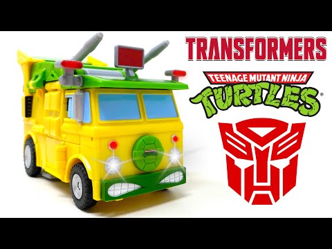 WOW! Transformers X Teenage Mutant Ninja Turtles Crossover PARTY WALLOP Review