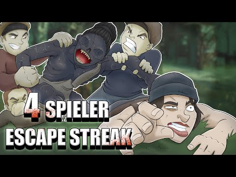 4 SPIELER ESCAPE STREAK 👑 - ♠ Dead by Daylight ♠