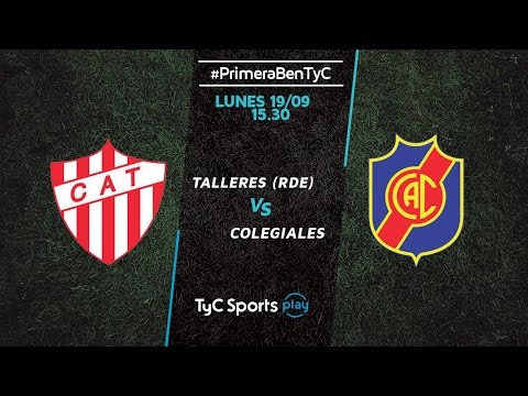 Primera B Metropolitana: Talleres (Rde) vs. Colegiales | #PrimeraBenTyC