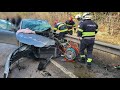 Grav Accident Pe DN 17 La Ilișești Opt Persoane Rănite Dintre Care Cinci încarcerate