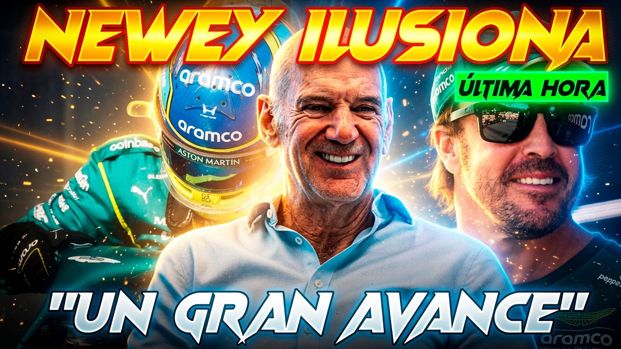"ALONSO MUY ILUSIONADO" | 🚨BOMBAZO: NEWEY APUNTA A UN GRAN AVANCE EN 2026 Y MUCHÍSIMO MAYOR EN 2027