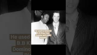 Elvis music was influenced by R&amp;B black artists such as B.B. King Fats Domino Little Richard #shorts