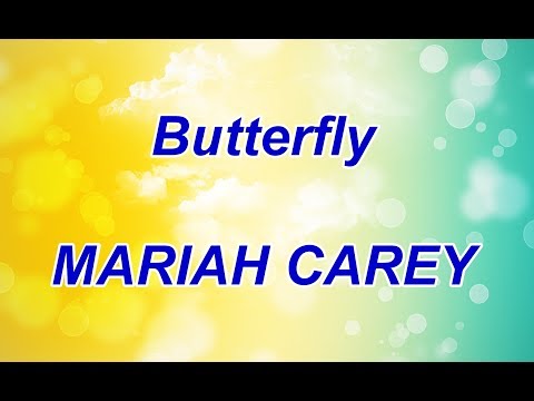 Butterfly - MARIAH CAREY Karaoke