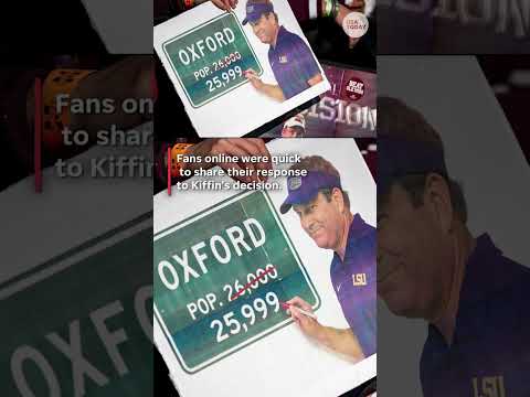 Watch Ole Miss fans' dramatic reactions to Lane Kiffin's departure