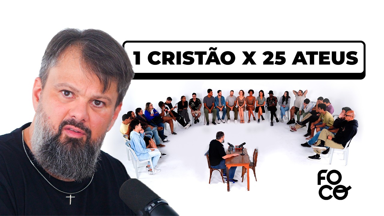 1 CRISTÃO VS 25 ATEUS | ft. TASSOS LYCURGO
