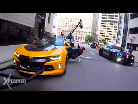 Inside New Transformers Movie -  Dangerous Stunts & Pyrotechnics