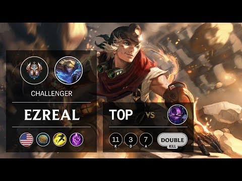 Ezreal Top vs Kennen - NA Challenger Patch 9.19