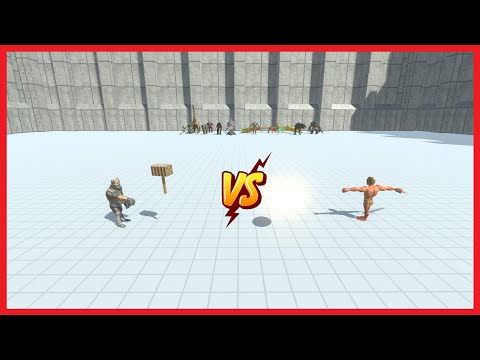 GHOR HAMMER (2xHP) VS BOSSES - ANIMAL REVOLT BATTLE SIMULATOR