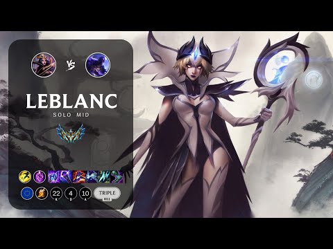 LeBlanc Mid vs Ryze - EUW Challenger Patch 13.13