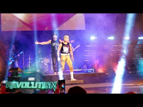 CODY ENTRANCE FROM AEW REVOLUTION | ORDER THE REPLAY NOW