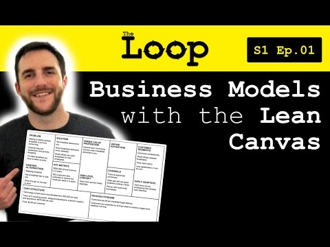 Kiley video about Lean Model Canvas