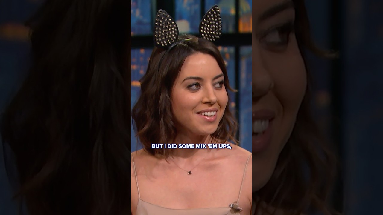 Aubrey Plaza on Voicing Grumpy Cat in Late Night with Seth Meyers Interview